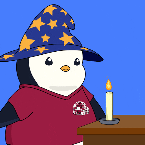 Make A Wish Party GIF by Pudgy Penguins