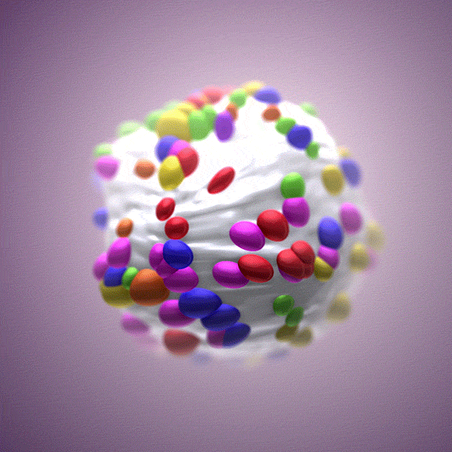 xponentialdesign loop kids ball candy GIF