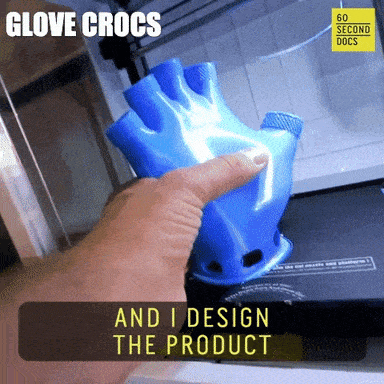 Gloves Crocs GIF by 60 Second Docs