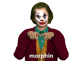 Some Stickers Of The Joker By Morphin Giphy