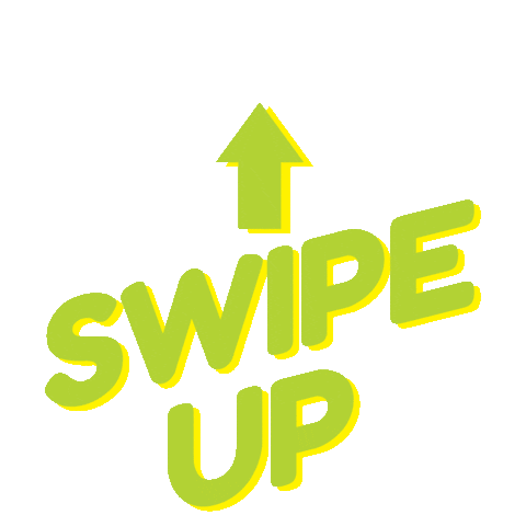 Arrow Swipe Sticker by Waxhaus