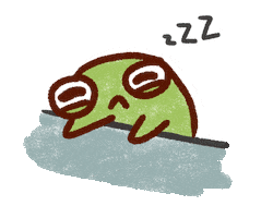 Sleepy Good Night Sticker