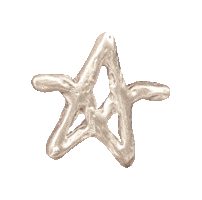 Star Metal Sticker by ADERerror