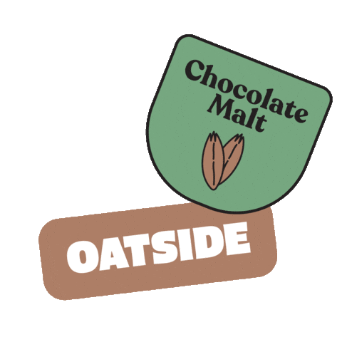 Oatsidechocolatemalt Sticker by OATSIDE