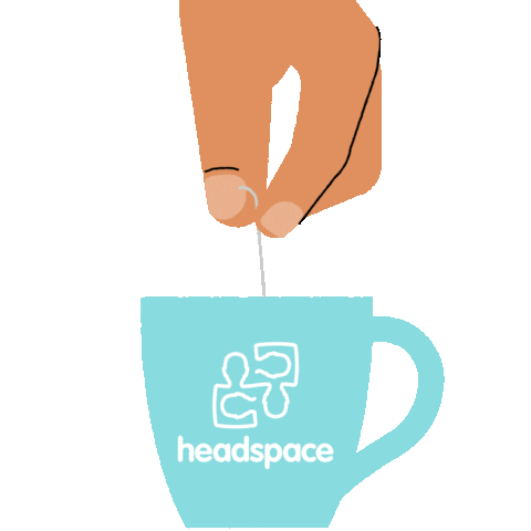 Mental Health Tea Sticker by headspace_aus