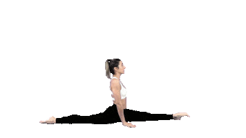 boho_stretching Sticker