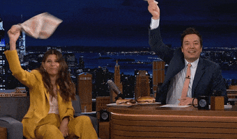 Wave Towel GIF by The Tonight Show Starring Jimmy Fallon