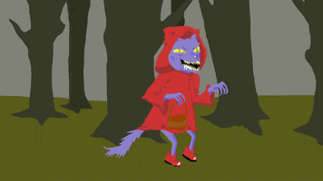 Little Red Ridinghood Wolf GIF