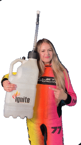 Gas Ignite Sticker by Collete Davis