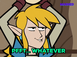 The Legend Of Zelda Whatever GIF by Mashed