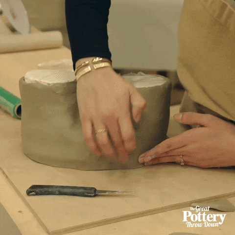 Tap Tapping GIF by The Great Pottery Throw Down