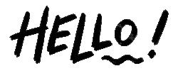 Hello Sticker
