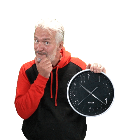 Time Clock Sticker by Cosplayshop