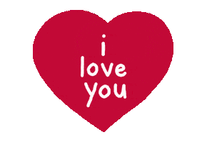 I Love You Sticker