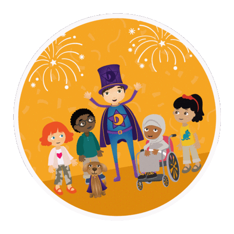 Plant Doti Sticker by Mudiad Meithrin