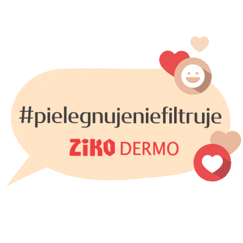 Pielegnujeniefiltruje Sticker by ZIKODERMO