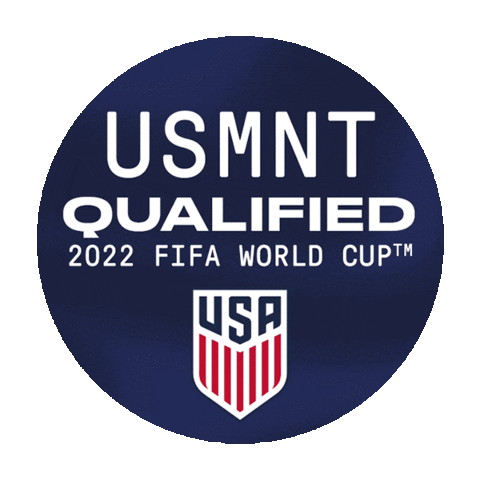 Usmntqualified Usmnt Qatar22 Ussoccer Usa Soccer Sticker by U.S. Soccer Federation
