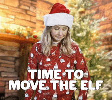 Elf On The Shelf Christmas Parents GIF by Beverley Mitchell