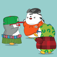 Happy Lets Go GIF by Pudgy Penguins