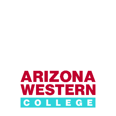Community College Arizona Sticker by ArizonaWestern