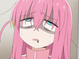 Girl Starring GIF