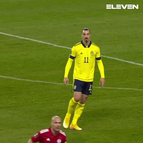 Assist Zlatan Ibrahimovic GIF by ElevenSportsBE