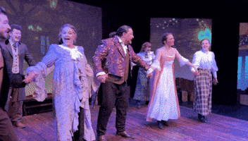 Christmas Season Dancing GIF by Chance Theater