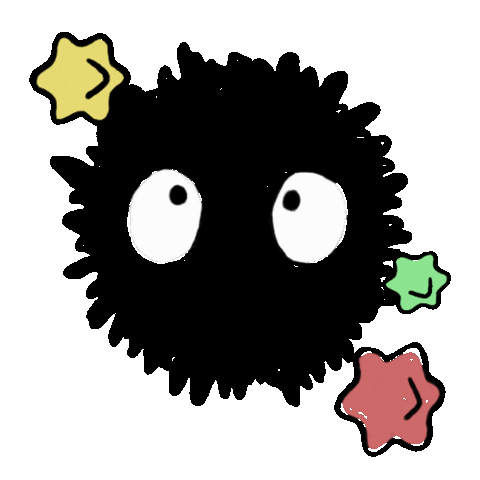 Studio Ghibli Smile Sticker for iOS & Android | GIPHY