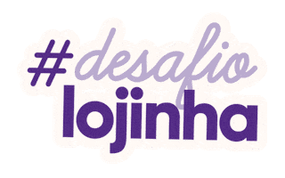 Purple Sticker by a lojinha do bem