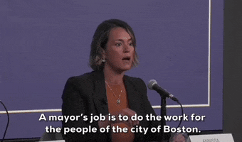 Boston Mayoral Race GIF by GIPHY News