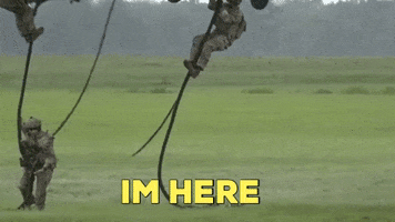 usarmy army military soldier im here GIF