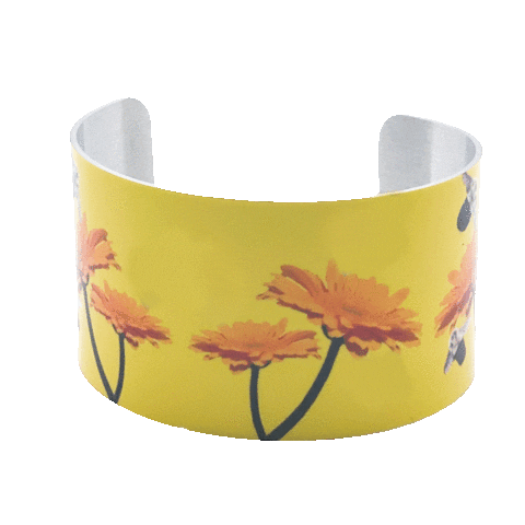 Bumble Bee Daisy Sticker by Wear The Wonder