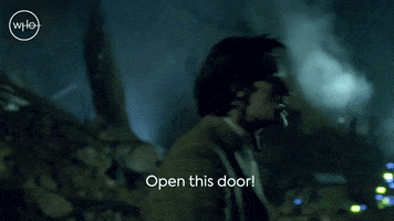 Matt Smith Door GIF by Doctor Who