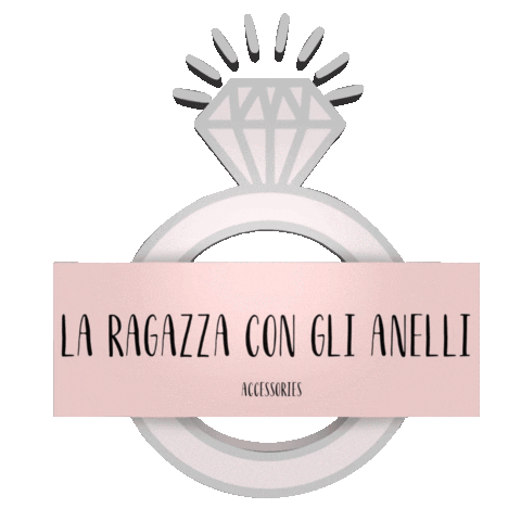 La Ragazza Con Gli Anelli (Anelli.it) Sticker