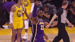 Los Angeles Reaction GIF by NBA