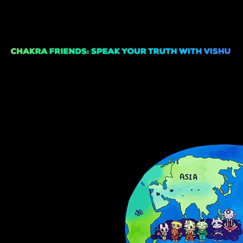 Throat Chakra The Chakras GIF by Chakra Friends