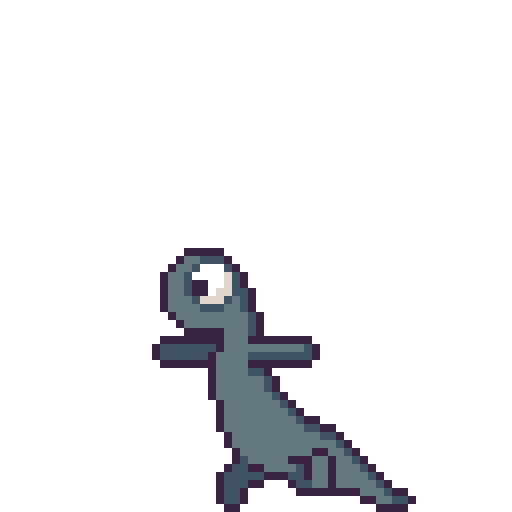 Pixel Run Sticker by Joysteak Studios