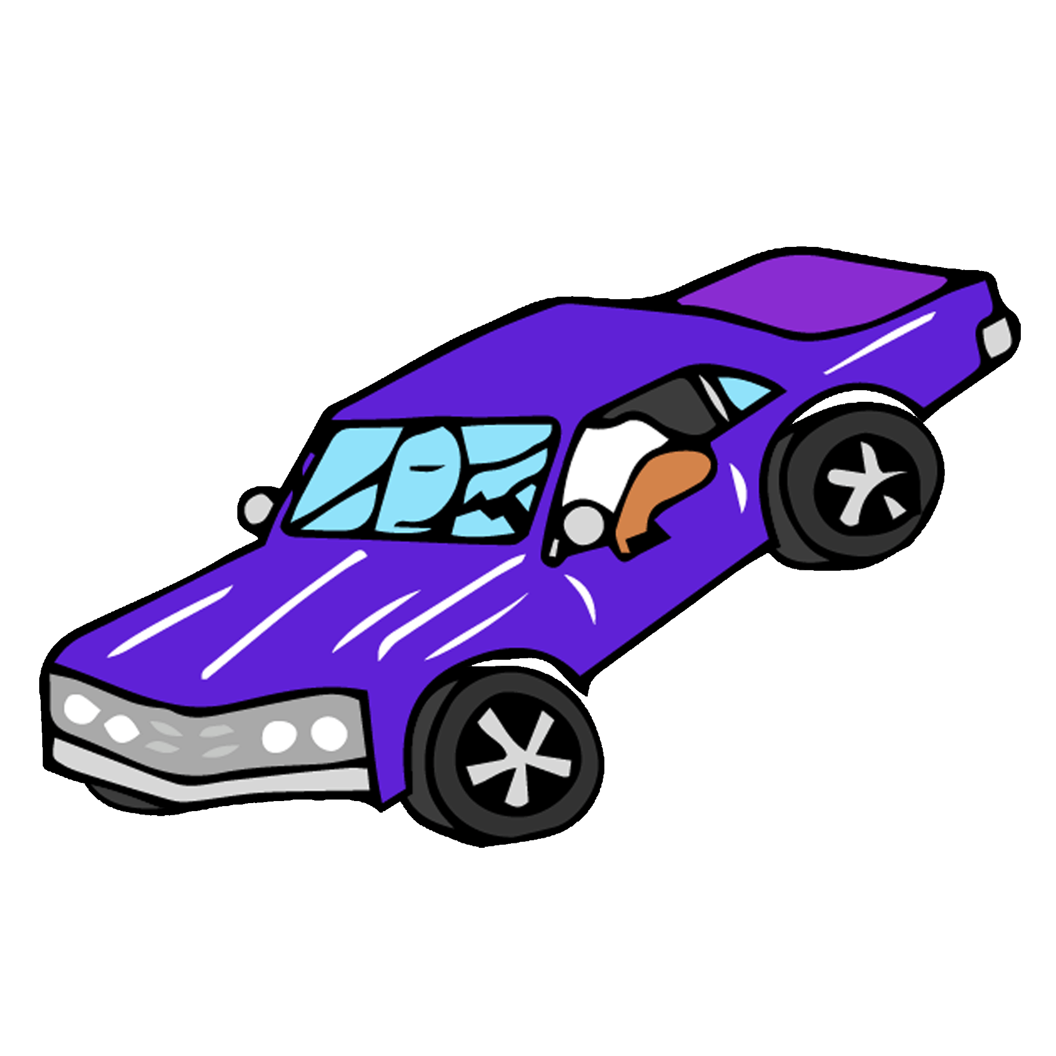 Animation Car Sticker by SHOKKA for iOS & Android GIPHY