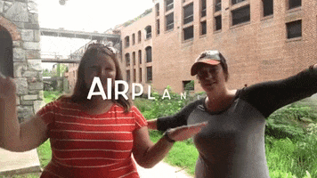 Airplane Free Tour GIF by Free Tours by Foot