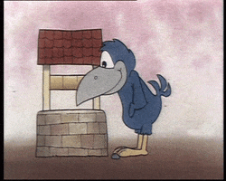 Bad Luck Raven GIF by RiC - immer RiChtig cool!