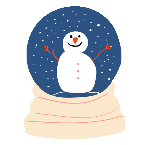 Christmas Snow Sticker