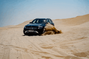 Sand Mercedes GIF by Amazing Qatar