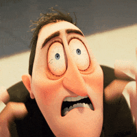 Hotel T Reaction GIF by Hotel Transylvania