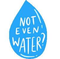 Water Drink Sticker