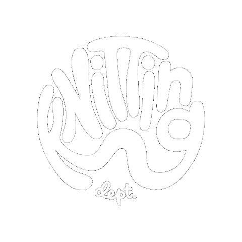 Knitting Knit Sticker