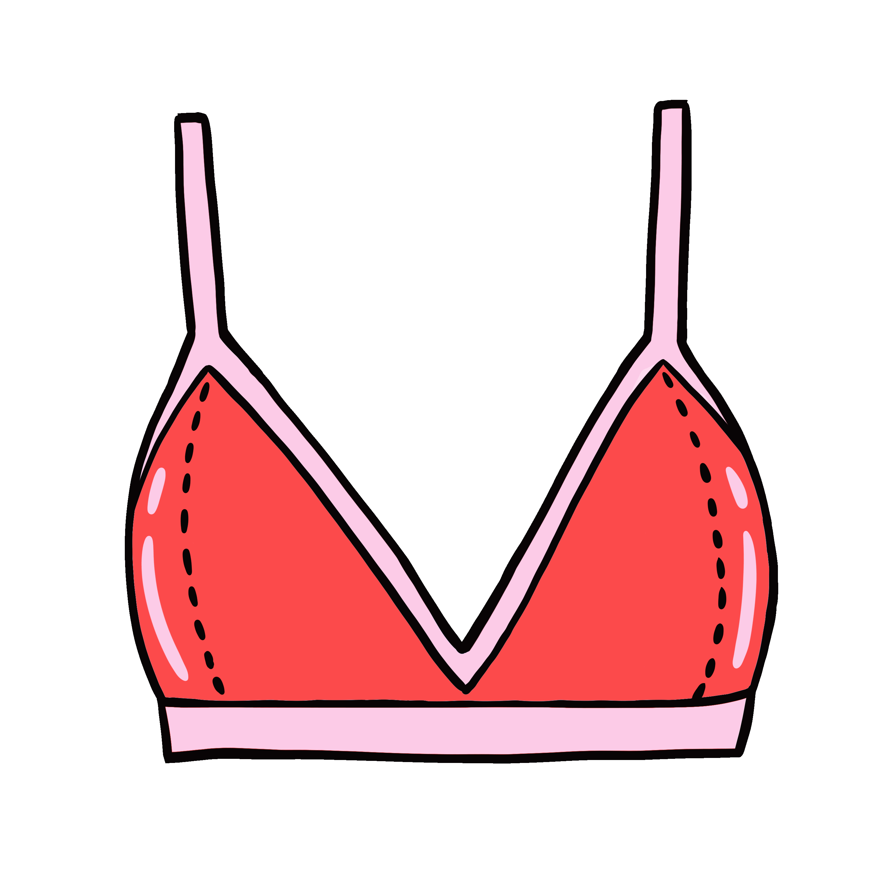 Underwear Bra Sticker by Sophie Rose Brampton for iOS & Android | GIPHY
