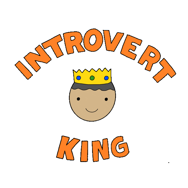 Prince King Sticker by IntrovertDoodles