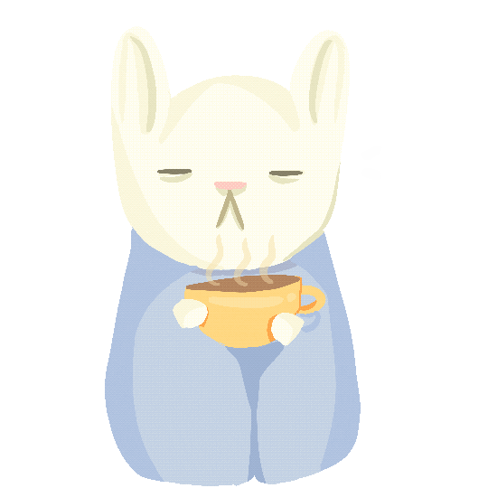 Hot Chocolate Coffee Sticker by Artsy Ainhoa