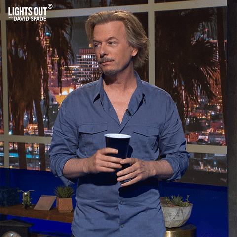 Comedy Central Drinking GIF by Lights Out with David Spade