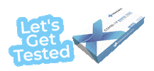 Corona Gettested Sticker by Medakit